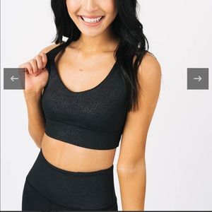 Black paisley light n tight Zyia medium